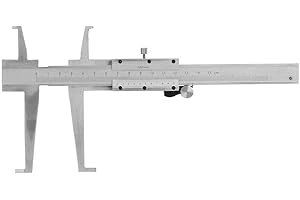 Inside Groove Vernier Caliper, 9-150mm Inner Micrometer Ruler Measuring Tool, Inner Vernier Calipers Made of Carbon Steel