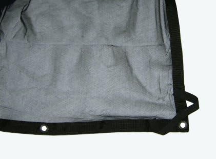 6'x6' Double Black Net Butterfly Scrim w/ Bag