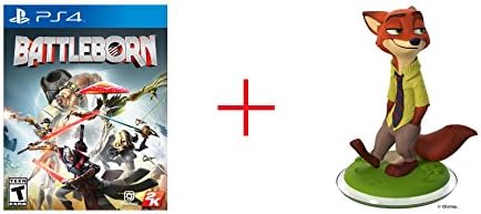 Battleborn for Sony PS4 AND Disney Infinity 3.0 Edition: Nick Wilde Figure - Bundle