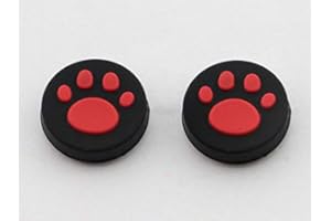 SZLG Silicone Joystick Caps Thumb Stick Analog Grip Cover Case Cap for PS Vita PSV 2000 PSV 1000 Controller (Red)