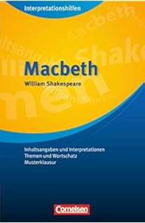Macbeth Englisch Deutsch Amazonde William Shakespeare Barbara