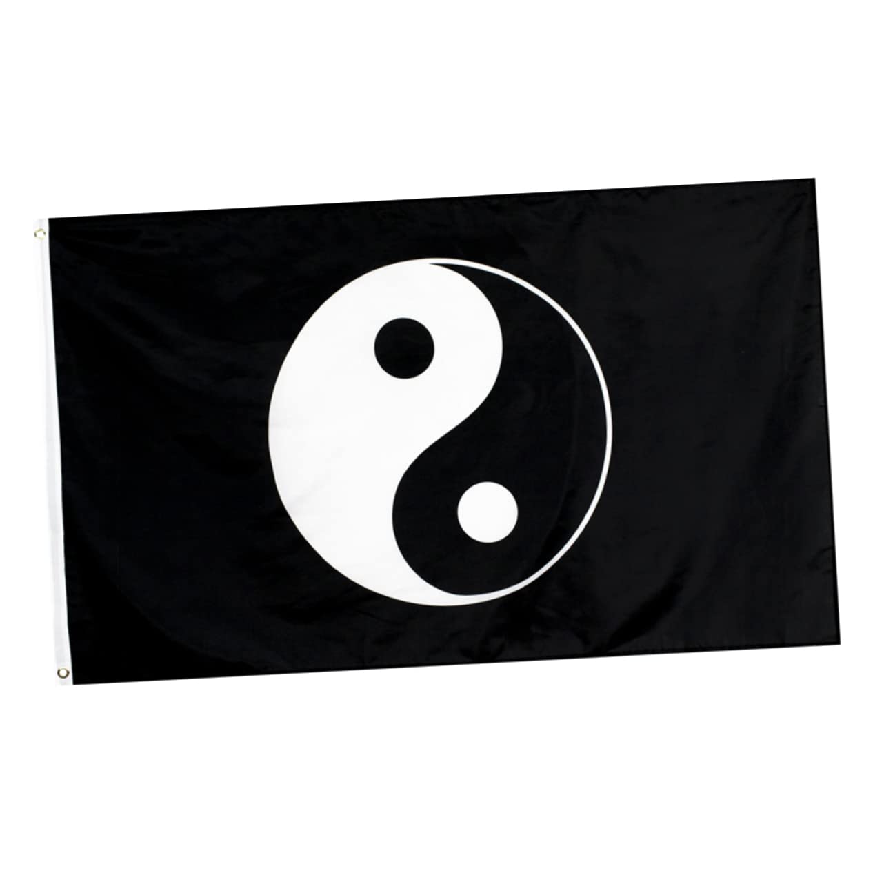 1 Pc banner Yang Decoration Wall Art Background yang hanging yang religious flag Hanging Ornament home decor wall hanging decor Yin Yang Fish Flag wall tapestry polyester household