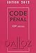 code pénal (édition 2012) by 