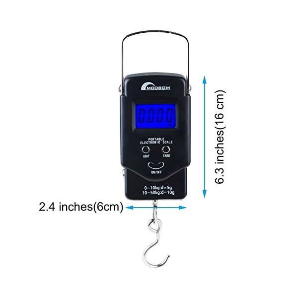 MOOBOM-110lb50kg-Hanging-Fish-Scale-Portable-Backlit-LCD-Display-Digital-Electronic-Balance MOOBOM-110lb50kg-Hanging-Fish-Scale-Portable-Backlit-LCD-Display-Digital-Electronic-Balance