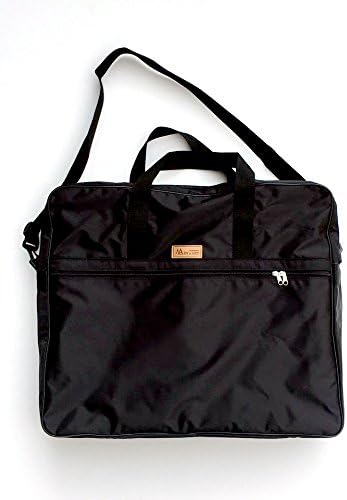 IN n ART Artist Canvas Portfolio 26.4 x 21.6 x 3.5 in (15F, Black)
