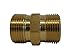 M22 Male to M22 Male 15mm Adapter, Hose to Hose Coupler for Power Pressure Washer - Connects Two Hoses