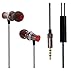 Headphones, Gaoye G2 3.5mm Noise Cancelling In-Ear Wired Headphones Earphones Earbuds Headset with Microphone for apple iPad iPhone 6 6s plus and Samsung Galaxy S7 S8 and Android Phones (G2)