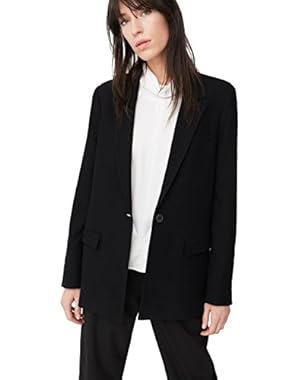 Mango Women's Textured Wool Blazer