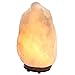 Simply Genius Himalayan White Salt Lamp Lights, Electric 6” Natural Crystal Salt Lamp Rock with Bulb and Cord For Bedrooms, With Dimmer Switch Salt Lamp, 5.5 to 8 Pounds