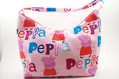 Girl's Peppa Pig Shoulder bag purse with a zipper