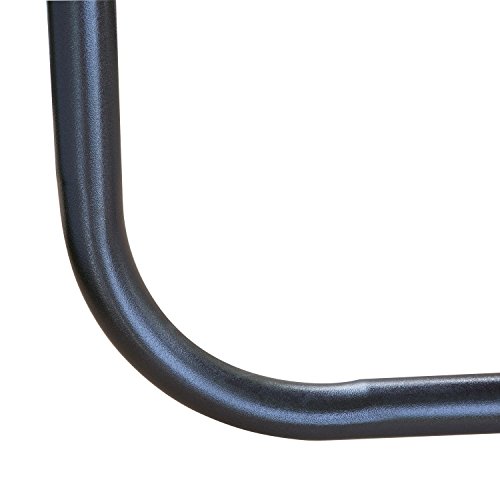 SunLife Converting Cushion Covered Patio Porch Glider Swing with Steel Frame Loveseats for 2 People