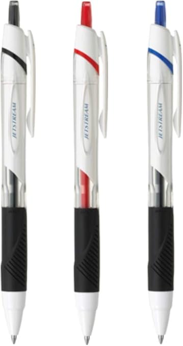 Amazon 三菱鉛筆 ジェットストリーム スタンダード0 5mm 3色3本 軸色黒 赤 青 インク色黒 赤 青 Sxn 150 05 24 15 33 3色3本組み 文房具 オフィス用品 文房具 オフィス用品
