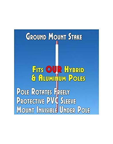 Vista Flags Bbq Windless Feather Banner Flag Kit Flag Pole