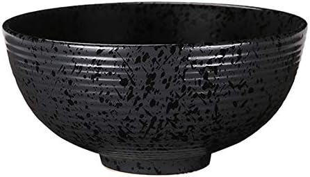 WNQ Japanese Large-capacity Ramen Soup Bowl Household Tableware Salad/Pasta /Cereal/Snack/Dessert Bowls,Ceramics Bowl,Dishwasher and Microwave Safe A+ (Size : 7.5 inches-18.5x9cm)