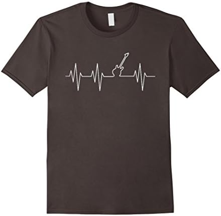 Men's GUITAR HEARTBEAT SHIRT 2XL Asphalt