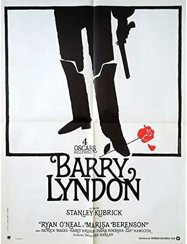 Mauvais Genres BARRY LYNDON Original Movie Poster - 23x32 in. - 1976 - Stanley Kubrick, Ryan O'Neil