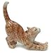CAT Ginger TABBY Stretches New MINIATURE NORTHERN ROSE R314D