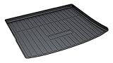 Vesul Rubber Rear Trunk Cover Cargo Liner Trunk Tray Carpet Floor Mat Fits on Jeep Cherokee 2014 2015 2016 2017 2018