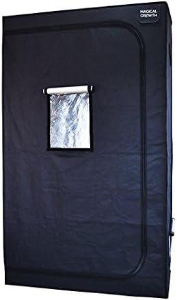 Magical Growth 24" x 48" x 78" Mylar Hydroponic Grow Tent with Observation Window (2nd Generation)
