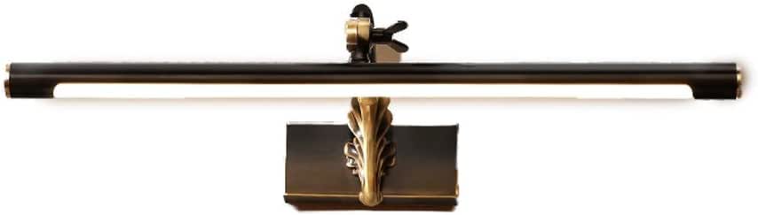 Todo Cobre Estilo Americano lámpara de Pared de baño Espejo proyector