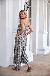 BUENOS NINOS Women's V Neck Floral Maxi Dress Boho