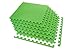 Flooring Inc's Puzzle Exercise Mats, EVA Foam Interlocking Floor Mats for Protective, Cushioned Workout Flooring for Home and Gym Equipment, Multiple Sizes & Colors (6, Green, 1/2
