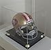 DisplayGifts Full Size Football/Baseball Helmet Display Case Holder, All 4 Sides Clear, MH03