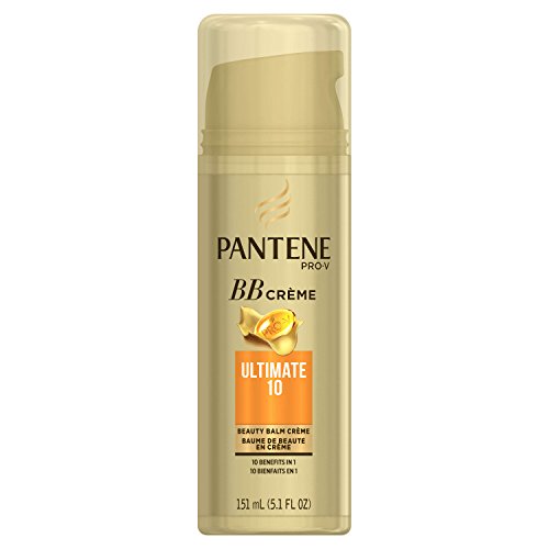 Pantene Pro-V Ultimate 10 in 1 BB Cream, Beauty Balm For Hair - 5.1 Fl Oz x Pack of 3 - Total 15.3 Fl Oz