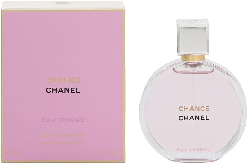 CHANEL Chance Eau Tendre Eau de Parfum Women 50 ml Floral Fruity Jasmine Rose