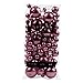 Koyal Wholesale 80 Piece Floating Pearl Beads Burgundy in Transparent Water Gels, Wedding Floating Candle Centerpieces