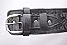 LEATHERTOWN USA Gun Holster & Belt Cowboy Western Style Rig .22 Cal Single Drop Holster Standard .22 Barrel