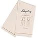 Simplicity Vintage Vintage 1940's Fashion 'Oh Heavens' Kitchen and Tea Towel, 21.5'' W x 28'' L