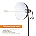 LEPOWER Metal Floor Lamp, Adjustable Head Standing Lamp with Heavy Metal Based, Reading Light for Living Room, Bedroom, Study Room and Office