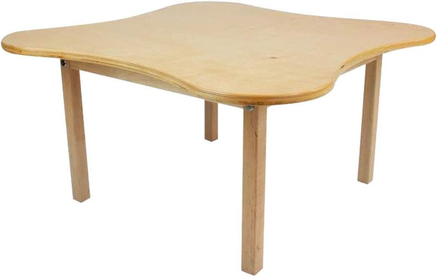 Amazon Com Whitney Brothers Toddler Flower Table 15 High Natural Uv Furniture Decor