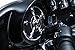 Kuryakyn 7373 Chrome Front Fairing Speaker Grills for 2014-19 Harley-Davidson Motorcycles: Zombie, Pack of 2