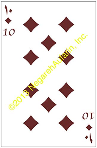 Persian gift - Ancient Persian Deck of Playing Cards with designed Historical Characters, Special Father's Day Gift - Thumbnail 5