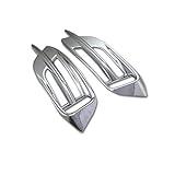 ABS Chrome Rear Tail Fog Light Lamp Cover Trim Decor For Honda Civic 10th Gen 4dr Sedan 2016 2017