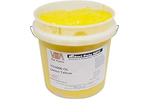 WM PLASTICS Lemon Yellow - Plastisol Ink, (Quart)
