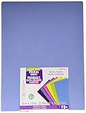 Sticky Back Foam Sheets 9-Inch by 12-Inch, 12/Pkg, Fashion Colors
