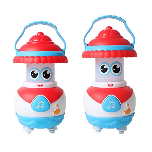 MEYUEWAL Music Toy for 12-18 Month+, Musical Instrument for Children Infant Toddler, Kids Early Learning Education Toy (Red-White)