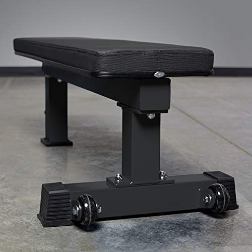 REP FITNESS FB-4000 Competition Light Flat Bench - Metallic Black