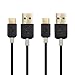 Cable Matters 2-Pack USB-C Cable (USB A to USB C Cable / USB C to USB Cable) in Black 6 Inches for Samsung Galaxy S9/S8/Note 8, LG G6/V30, Nintendo Switch, Google Pixel/Nexus 5X/6P and More