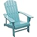 Leigh Country Classic Turquoise Painted Wood Adirondack Chair