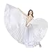 Dance Fairy Belly Dance Silk-Like Isis Wings with Sticks