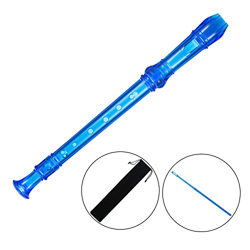 image for Pangda Descant Soprano Recorder German Style 8 Hole with Cleaning Rod,