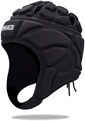 johlycao Soft Shell Protective Headgear, Multi-Sport Gear Rugby Headguards Padding Padded Headgear - Reduce Impact Collision Protection Child's Head Ear Chin jaw - Youth & Adult Sizing Refined