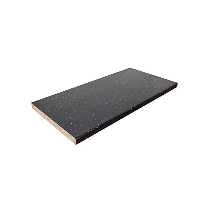 Buy WORKTOP EXPRESS Black Sparkle Effect Laminate Kitchen Worktops