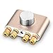 Nobsound Mini 50W x 2 Bluetooth Power Amplifier; 2.0 Channel Stereo Hi-Fi Digital Amp; Wireless Audio Receiver; PC Sound Card for Home Speakers with Power Supply Upgrade Version (Gold)thumb 2