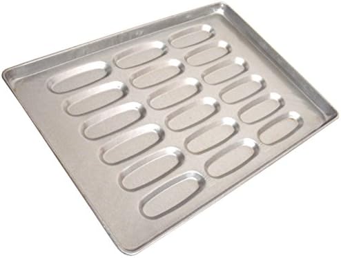 Magna Industries 14830 Hot Dog Bun Pan, 18" x 26", Silver (Pack of 6)