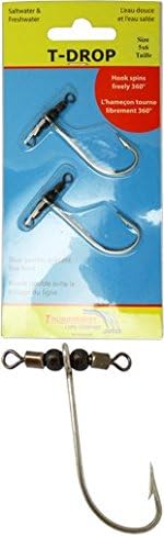 Thundermist 5x6 T-Drop (Medium) Hook. Pack of 2. TSR-5X6-XX